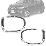 Aplique Cromado Para Farol Milha Neblina Vw T Cross