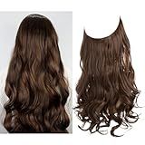 Aplique De Cabelo Feminino Longo Alongamento Extensões Para Mulheres Modelo 07 18 Polegadas 45 Cm