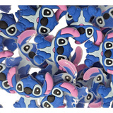 Aplique Emborachado Personagem Stitch Kit Com 20 Unidades