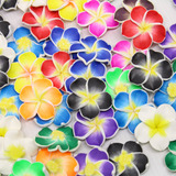 Aplique Flor De 30mm Em Pvc Pacote Com 100 Unidades