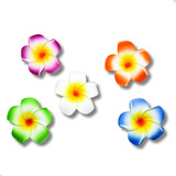 Aplique Flor De 50mm Em Eva Com 45 Unidades