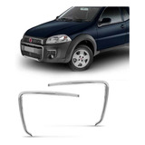 Aplique Friso Farol Milha Strada G4 Working 2014 2019 Cromo