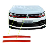 Aplique Friso Kit Detalhe Sport Vermelho Tiguan R line