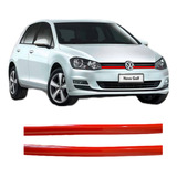 Aplique Friso Vermelho Gti Para Golf Mk7 Tsi