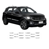 Aplique Grade T cross Kit Detalhe Cromado Sense Pcd 200tsi
