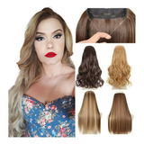 Aplique Invisivel Tiara Bio Fibra Tictac Fio Identico Humano