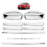 Aplique Maçaneta Retrovisor Friso Cromado Voyage G6 G7 G8