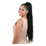Aplique Rabo De Cavalo Bio Fibra Cacheado Doris 80cm