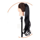 Aplique Rabo De Cavalo Velcro Fibra Orgânico Premium