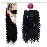 Aplique Tic Tac Cabelo Orgânico Idêntico Ao Humano 70 Cm