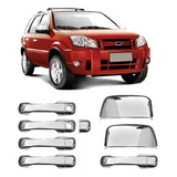 Apliques Cromado Retrovisor Maçanetas Ecosport 2006