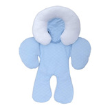 Apoio De Corpo Reversível Zip Toys Azul Bebê