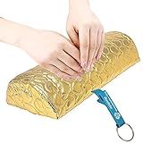 Apoio De Mão Para Manicure Almofada Dourado Chaveiro CBRN18437