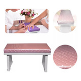 Apoio De Mão Para Mesa Luxo Em Couro