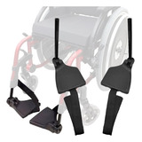 Apoio De Pe Pedal Com Canote Ortobras Cadeira De Rodas par 