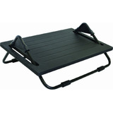 Apoio Descanso Base Suporte Ergonômico Para Os Pés Preto