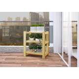 Apoio Floreira Vertical Organizadora Para Salão 3 Prateleira