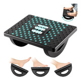 Apoio Para Os Pes Com Massageador Banco Preto Massageador