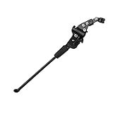 Apoio Para Os Pés Suporte De Perna Suporte De Suporte Ajustável Suporte Mtb Cavalete Lateral Dobro Suporte De Montagem Central Bicicletário Bicicleta Têmpora Liga De Alumínio