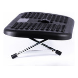Apoio Pés Ergonômico Roldana Central 1 5 2 1 Preto Resolve