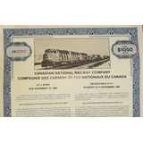 Apólice Canadian Nacional Railway Company 1976 