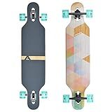 APOLLO Drop Deck Longboard Bamboo Skate Longboards Pranchas Longas Para Adolescentes Crianças Adultos Longboards Cruiser Para Adolescentes Skate Longboard Meninas Prancha Longa