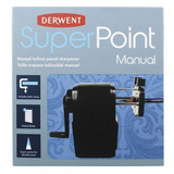 Apontador Derwent Mesa Manual Super Point Pencil Manivela