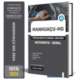 Apostila Concurso Manhuaçu Mg Motorista Geral
