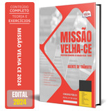 Apostila Concurso Missão Velha Ce Agente De Trânsito