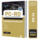 Apostila Concurso Pc Ro Escrivão De Polícia Civil De Professores Especializados
