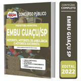 Apostila Embu Guaçu Sp Motorista E Motorista Socorrista
