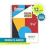 Apostila ENEM 2024 Com 5 ANOS De Provas Gabaritos Folhas De Redação Provas De 2019 A 2023 