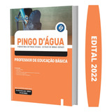 Apostila Pingo D água Mg Professor De Educação Básica