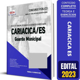 Apostila Prefeitura De Cariacica Es 2023 Guarda Municipal