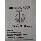 Apostila Riffs De Rock Volume 1