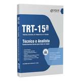 Apostila Trt 15 Técnico E Analista conhecimentos Gerais 