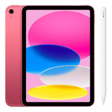 Apple iPad 10 Geração Wifi 64gb Rosa Apple Pencil Usb c