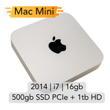 Apple Mac Mini 2014 I7 16gb 500gb Ssd 1tb Hd Usado