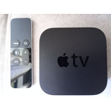 Apple Tv Hd A1625 4a Geração 2015 De Voz Full Hd 64gb Preto