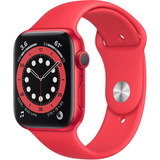 Apple Watch gps Series 6 Caixa 44mm Red Vermelho