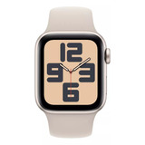 Apple Watch Se Gps 2da Gen Caixa Estelar De Alumínio 40 Mm Pulseira Esportiva Estelar P m