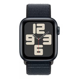 Apple Watch Se Gps Cellular 2da Gen Caixa De Alumínio Meia noite De 40 Mm Bracelete Desportiva Meia noite Distribuidor Autorizado