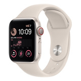 Apple Watch Se Gps Cellular Caixa Estelar De Alumínio 40 Mm Pulseira Esportiva Estelar Padrão