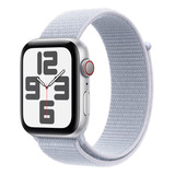 Apple Watch Se Gps Cellular Caixa Prateada De Alumínio 44 Mm Pulseira Loop Esportiva Nuvem Azul Distribuidor Autorizado