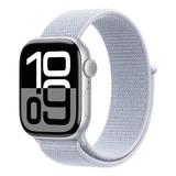 Apple Watch Series 10 Gps Caixa Prateada De Alumínio 42 Mm Pulseira Loop Esportiva Nuvem Azul Distribuidor Autorizado