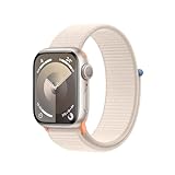 Apple Watch Series 9 GPS Caixa Estelar De Alumínio 41 Mm Pulseira Loop Esportiva Estelar