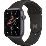 Apple Watch Series Se 1 Gps 44 Mm Selado Preto Modelo A2352