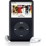 Appleipod Original Compatível Com Leitor De Mp3 Mp4 Apple IPod 80 GB Classic 7ª Geração - Preto
