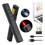Apresentador Controle Passador Remoto Sem Fio Powerpoint A Laser 2 4 Ghz Slide Apontador Recarregavel Neoxtek