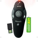 Apresentador Slides Laser Pointer Caneta Sem Fio Controle Passador Remoto Powerpoint Apontador Passar